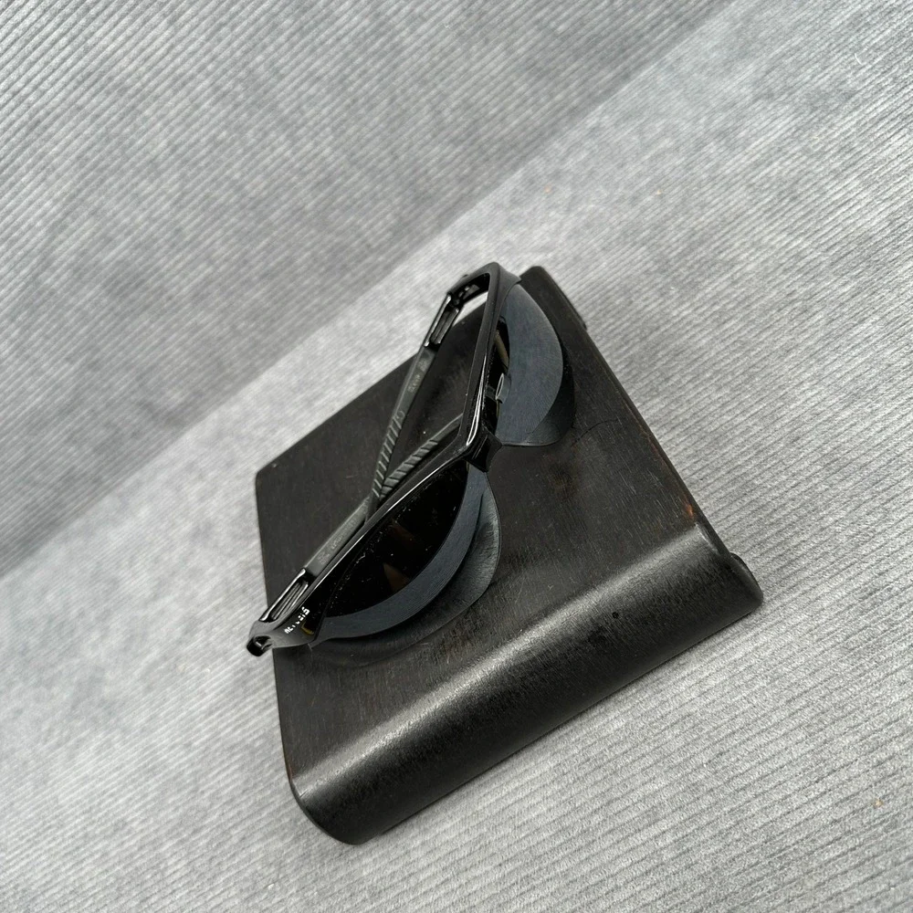 Genesis Z87+ Safety Sunglasses Black Wrap Around Frame Smoke Lens  Y2k